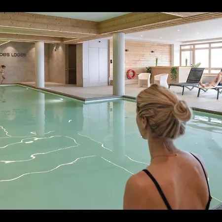 Apartment Apartment In Les Menuires With Spa & Pool